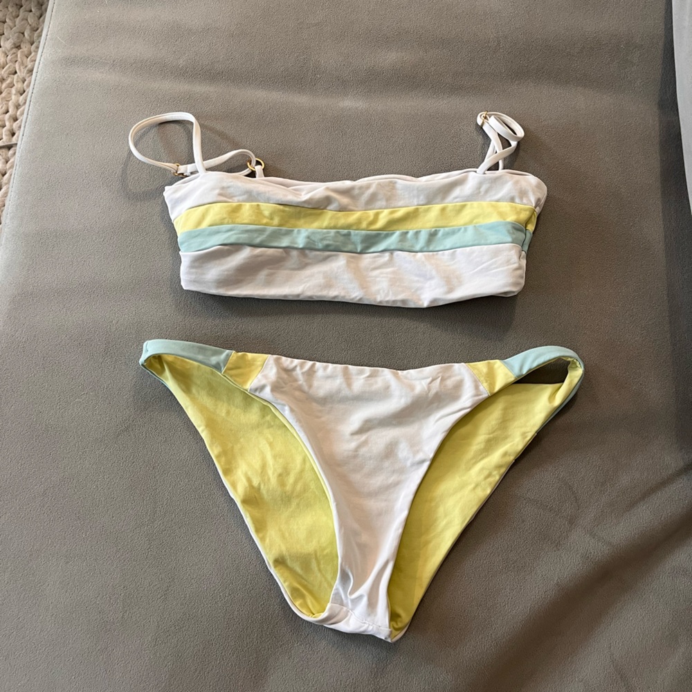 COPY - L SPACE striped bikini